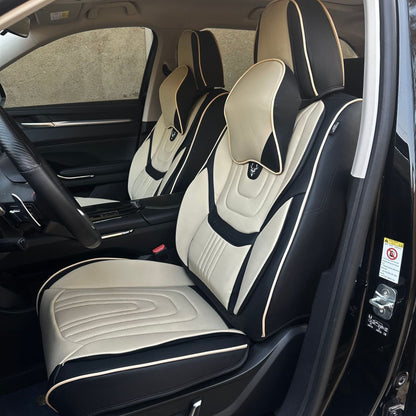 Nappa Leather Car Seat Covers – Long-Lasting, Stylish Colors, 5-Year Guarantee
