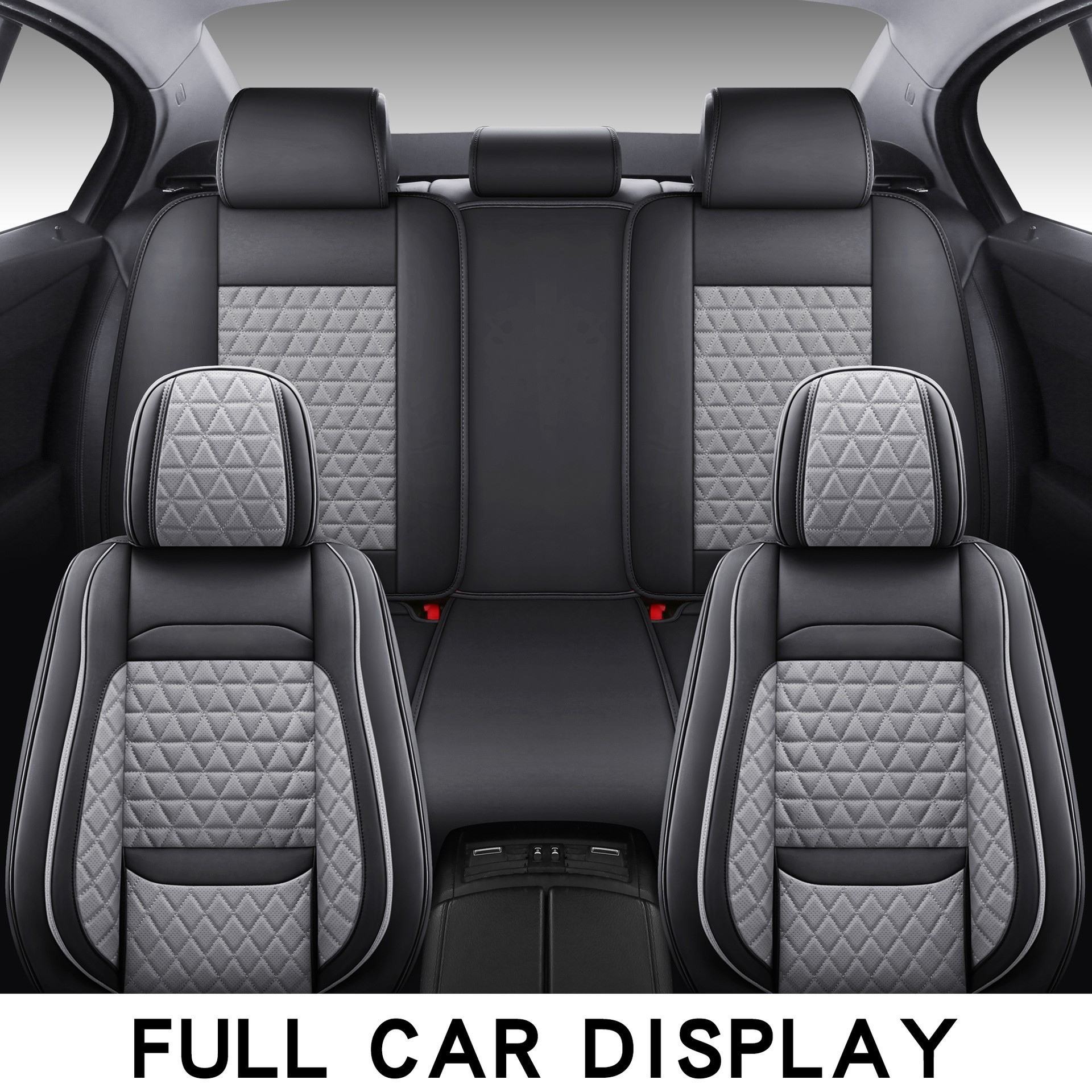 Premium Leather Seat Covers For 7 Seats