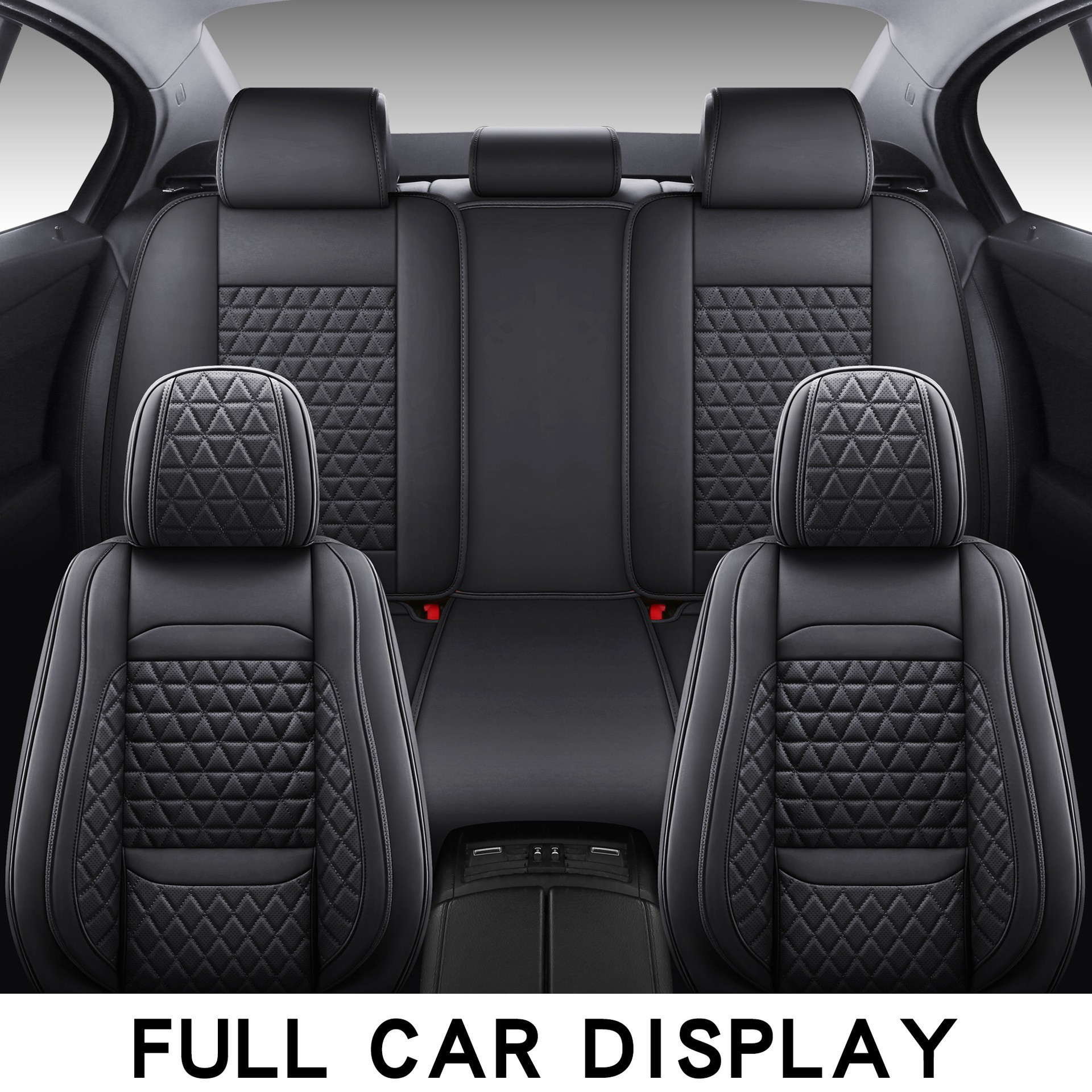 Premium Leather Seat Covers For 7 Seats