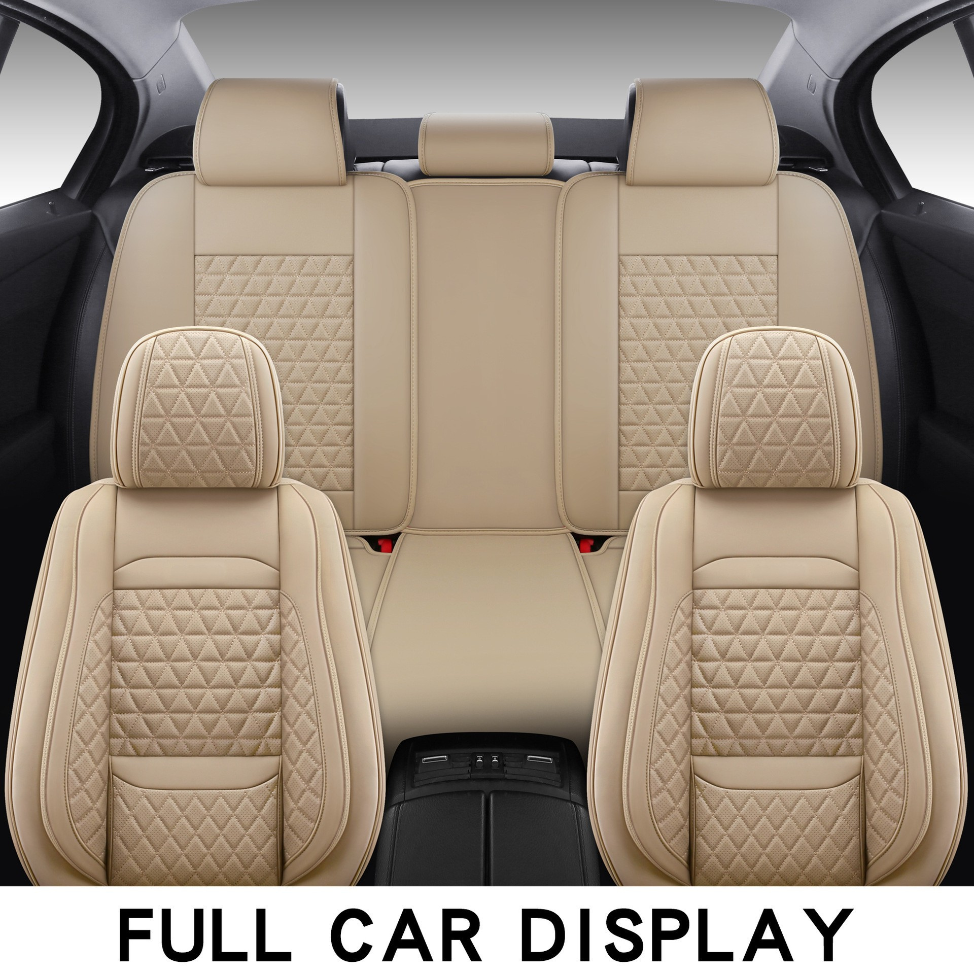 Premium Leather Seat Covers For 7 Seats