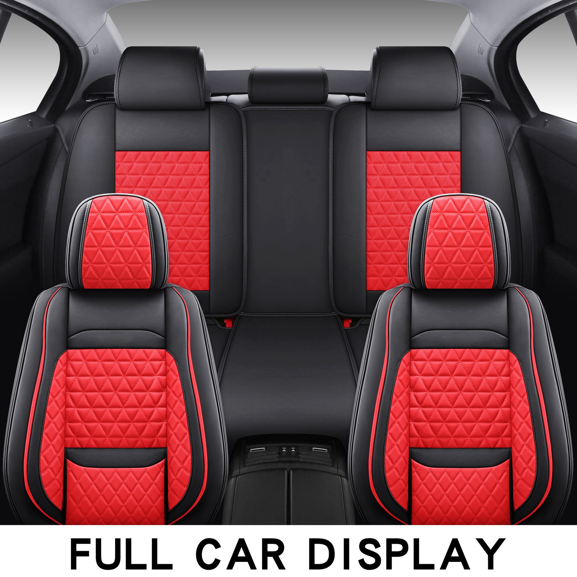Premium Leather Seat Covers For 7 Seats
