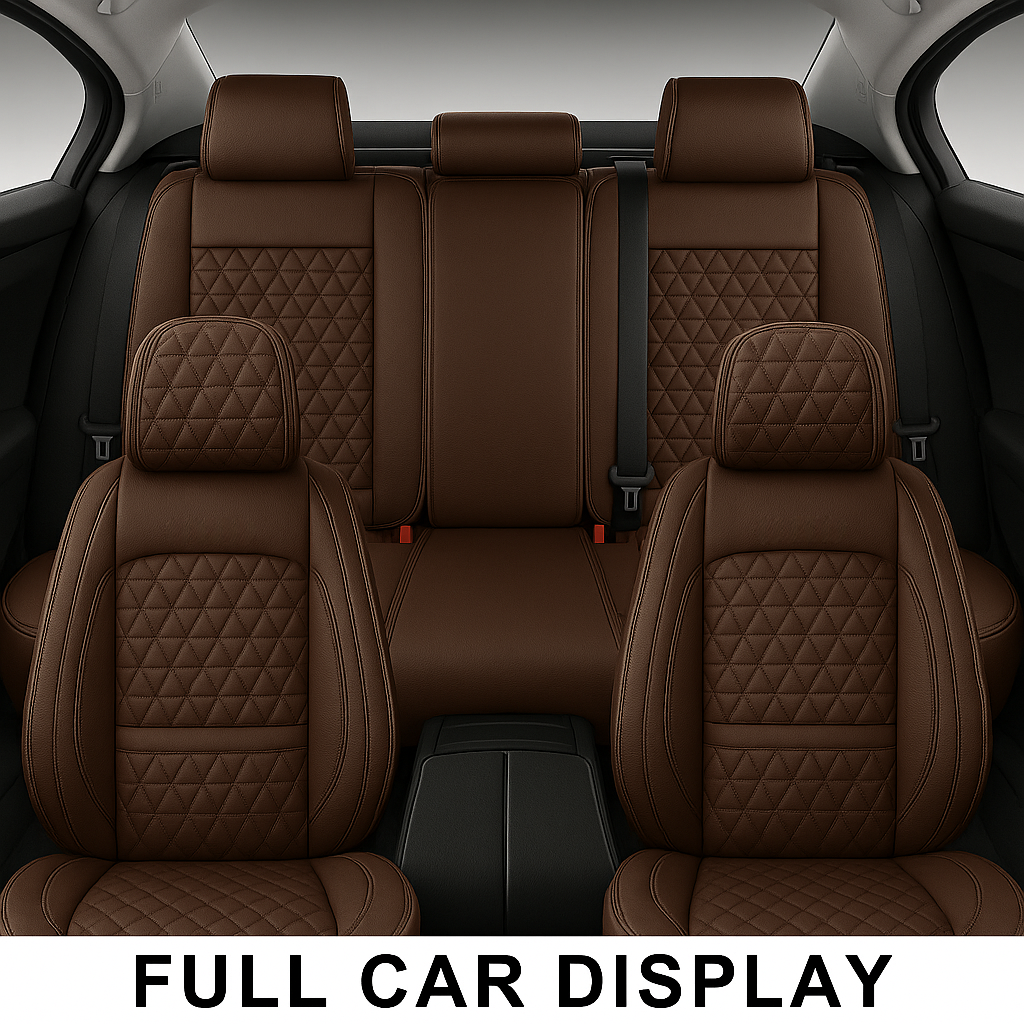 Premium Leather Seat Covers For 7 Seats