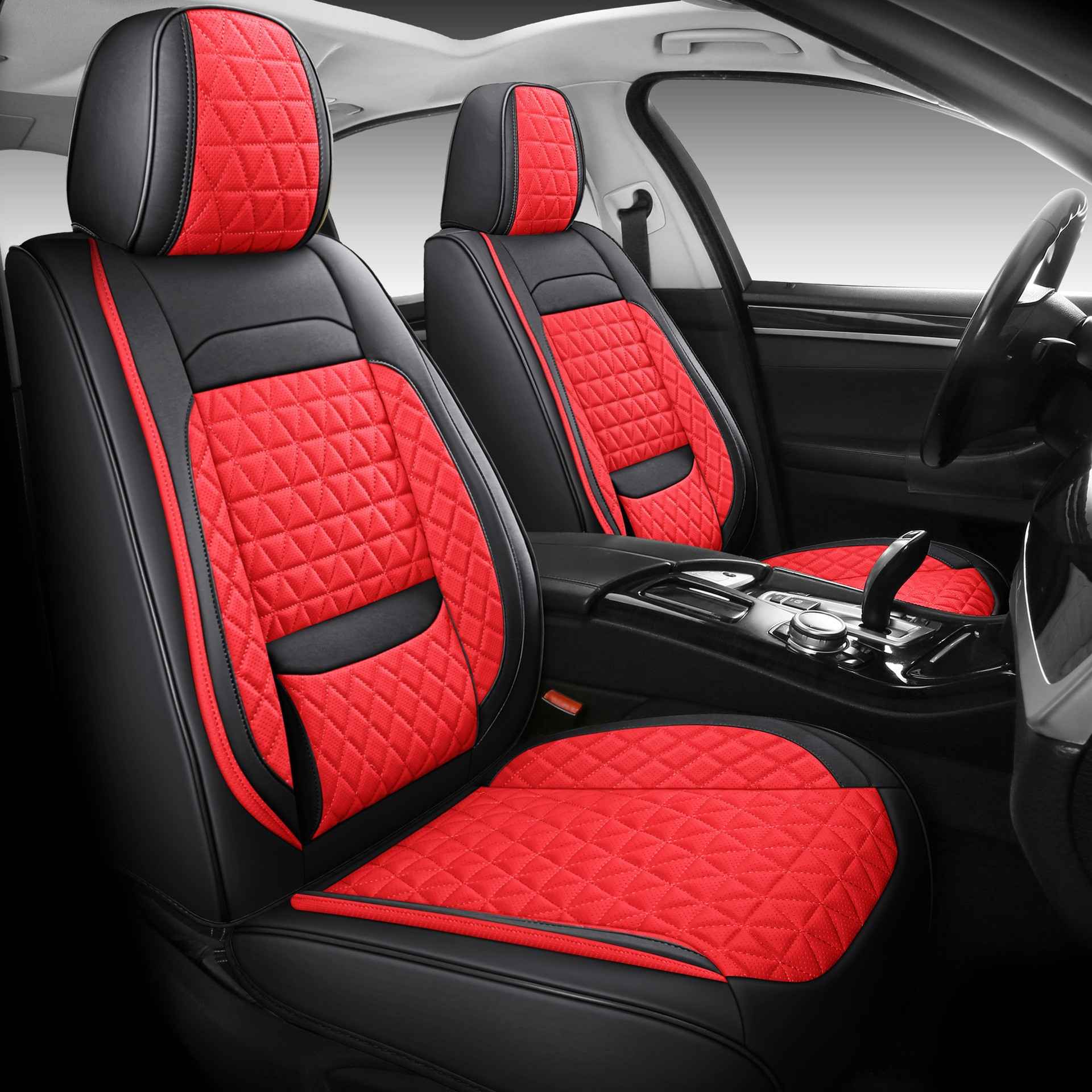 Premium Leather Seat Covers For 7 Seats